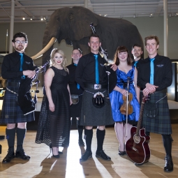 Tartanium bagpipe rock band museum edinburgh