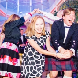 Scraggly Cats Entertain Visit Scotland Guests at National Museum of Scotland