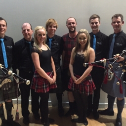 Tartanium perform at the Glasgow Science Centre