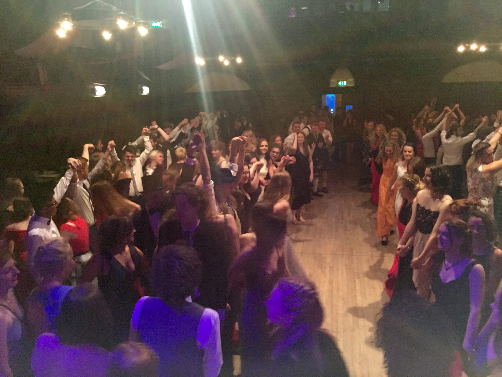 Edinburgh Grad ball Reel Time Band