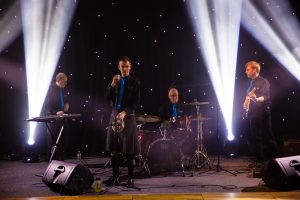 Ceilidh band entertainment at EICC conference, Edinburgh