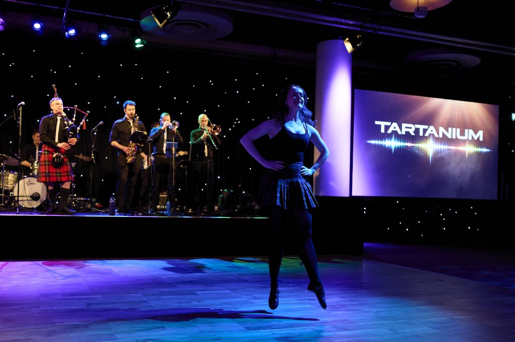Tartanium Band and Scottish Dancer Scottish Dancers - Scottish Corporate Entertainment